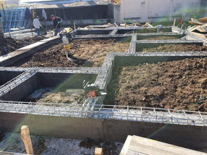 Two-Story House in the Fill Stage with Foundation Soil Compaction thumbnail