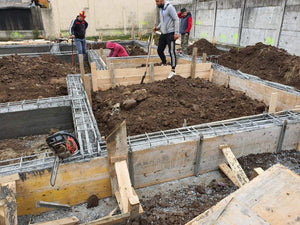 Two-Story House in the Fill Stage with Foundation Soil Compaction thumbnail