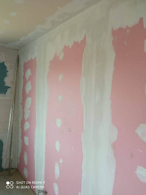 Steel-Frame House Chiseling and Puttying Interior Walls and Ceilings thumbnail