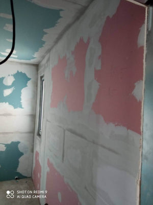 Steel-Frame House Chiseling and Puttying Interior Walls and Ceilings thumbnail