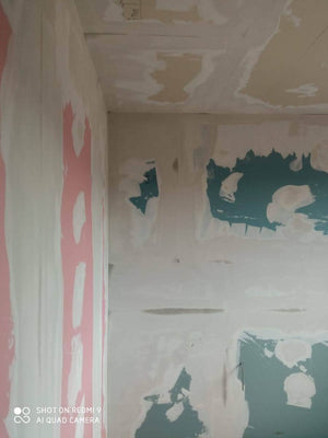 Steel-Frame House Chiseling and Puttying Interior Walls and Ceilings thumbnail