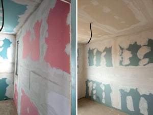 Steel-Frame House Chiseling and Puttying Interior Walls and Ceilings thumbnail