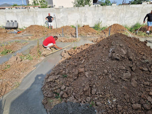 House in Ilfov, Concrete Pouring Stage in Foundation Trenches thumbnail