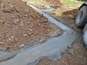 House in Ilfov, Concrete Pouring Stage in Foundation Trenches thumbnail