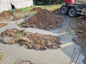 House in Ilfov, Concrete Pouring Stage in Foundation Trenches thumbnail