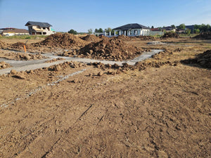 House in Ilfov, Concrete Pouring Stage in Foundation Trenches thumbnail