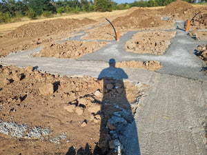 House in Ilfov, Concrete Pouring Stage in Foundation Trenches thumbnail