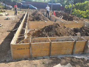 Metal House in Ialomita Reinforcement and Formwork for Foundation Beams thumbnail