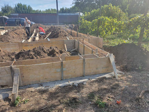 Metal House in Ialomita Reinforcement and Formwork for Foundation Beams thumbnail