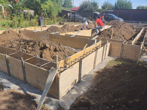 Metal House in Ialomita Reinforcement and Formwork for Foundation Beams thumbnail