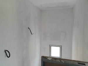 Metal House Construction Site Applying Primer Layer and Vinaro thumbnail