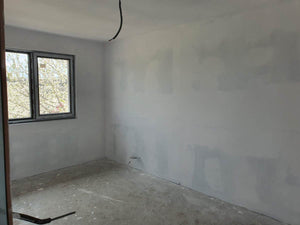 Metal House Construction Site Applying Primer Layer and Vinaro thumbnail