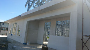 Exterior Cladding with Magnesium Oxide for an Ongoing Metal House Project in Saftica thumbnail