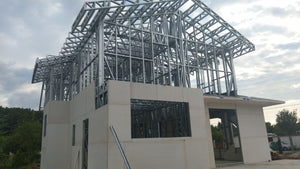 Exterior Cladding with Magnesium Oxide for an Ongoing Metal House Project in Saftica thumbnail