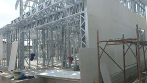 Exterior Cladding with Magnesium Oxide for an Ongoing Metal House Project in Saftica thumbnail