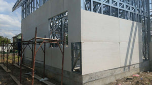Exterior Cladding with Magnesium Oxide for an Ongoing Metal House Project in Saftica thumbnail