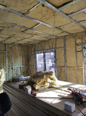 Metal House Filling Wall Profiles with Basalt Wool Insulation thumbnail