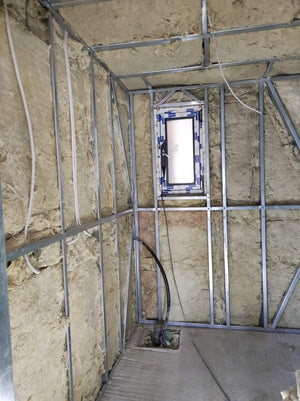 Metal House Filling Wall Profiles with Basalt Wool Insulation thumbnail