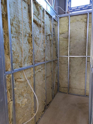 Metal House Filling Wall Profiles with Basalt Wool Insulation thumbnail