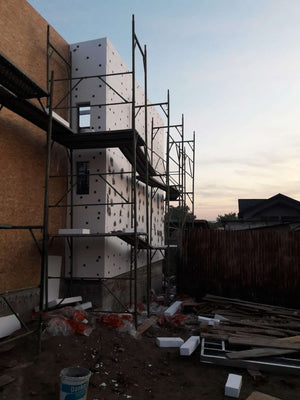 Model House in the Insulation Stage thumbnail
