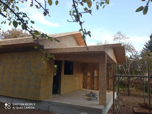 Single-Story House in Sinesti Exterior Basalt Wool Thermal Insulation Application thumbnail