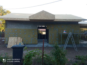 Single-Story House in Sinesti Exterior Basalt Wool Thermal Insulation Application thumbnail