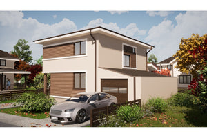 Two-Story House in the Fill Stage with Foundation Soil Compaction thumbnail