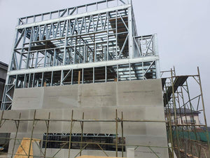 Metal Structure House in Otopeni Exterior Walls Closure with Fiber Cement thumbnail