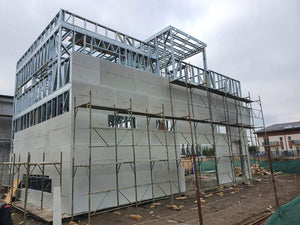 Metal Structure House in Otopeni Exterior Walls Closure with Fiber Cement thumbnail