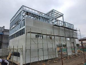 Metal Structure House in Otopeni Exterior Walls Closure with Fiber Cement thumbnail