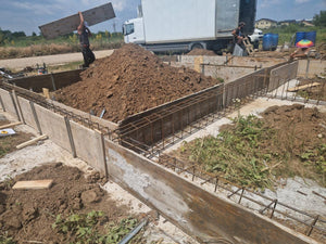 Formwork, Reinforcement, and Pouring of Foundation Beams for a House in Ilfov County thumbnail