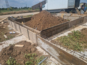 Formwork, Reinforcement, and Pouring of Foundation Beams for a House in Ilfov County thumbnail