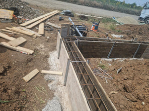 Formwork, Reinforcement, and Pouring of Foundation Beams for a House in Ilfov County thumbnail
