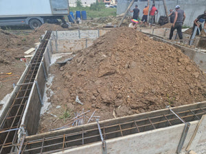 Formwork, Reinforcement, and Pouring of Foundation Beams for a House in Ilfov County thumbnail
