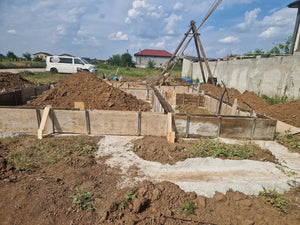 Formwork, Reinforcement, and Pouring of Foundation Beams for a House in Ilfov County thumbnail