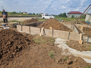Formwork, Reinforcement, and Pouring of Foundation Beams for a House in Ilfov County thumbnail