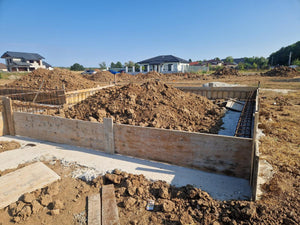 Formwork, Reinforcement, and Pouring of Foundation Beams for a House in Ilfov County thumbnail