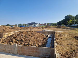 Formwork, Reinforcement, and Pouring of Foundation Beams for a House in Ilfov County thumbnail