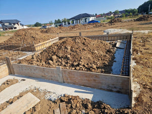 Formwork, Reinforcement, and Pouring of Foundation Beams for a House in Ilfov County thumbnail