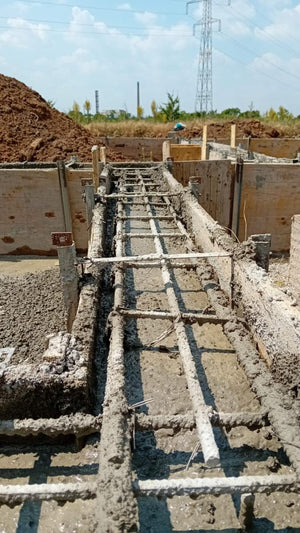 Formwork, Reinforcement, and Pouring of Foundation Beams for a House in Ilfov County thumbnail