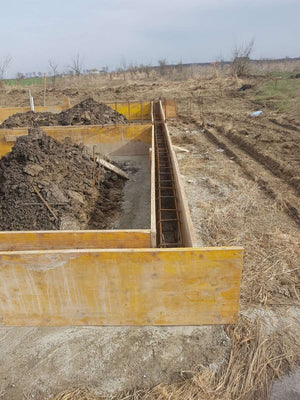 Formwork, Reinforcement, and Pouring Foundation for a Turnkey House Project in Domnesti thumbnail