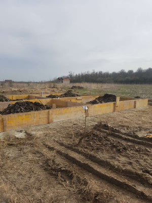 Formwork, Reinforcement, and Pouring Foundation for a Turnkey House Project in Domnesti thumbnail