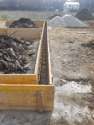 Formwork, Reinforcement, and Pouring Foundation for a Turnkey House Project in Domnesti thumbnail