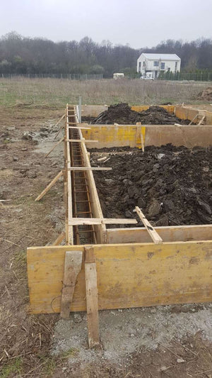 Formwork, Reinforcement, and Pouring Foundation for a Turnkey House Project in Domnesti thumbnail