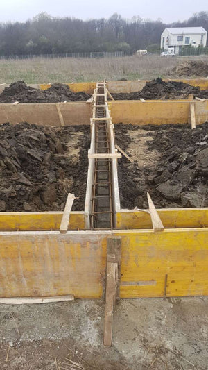 Formwork, Reinforcement, and Pouring Foundation for a Turnkey House Project in Domnesti thumbnail