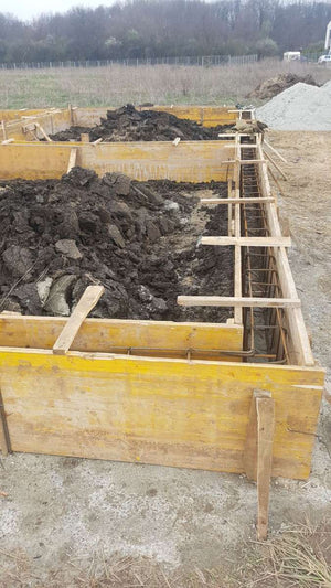 Formwork, Reinforcement, and Pouring Foundation for a Turnkey House Project in Domnesti thumbnail