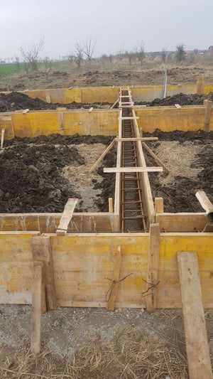 Formwork, Reinforcement, and Pouring Foundation for a Turnkey House Project in Domnesti thumbnail