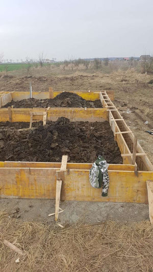 Formwork, Reinforcement, and Pouring Foundation for a Turnkey House Project in Domnesti thumbnail