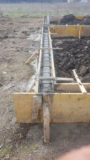 Formwork, Reinforcement, and Pouring Foundation for a Turnkey House Project in Domnesti thumbnail