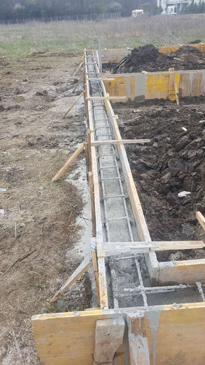 Formwork, Reinforcement, and Pouring Foundation for a Turnkey House Project in Domnesti thumbnail